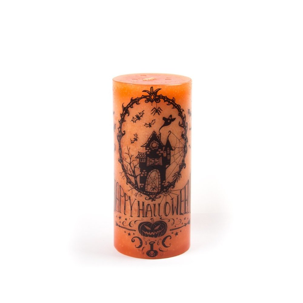 Halloween Scented Candle 3x6"